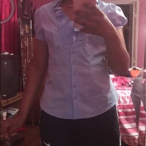 Baby blue top